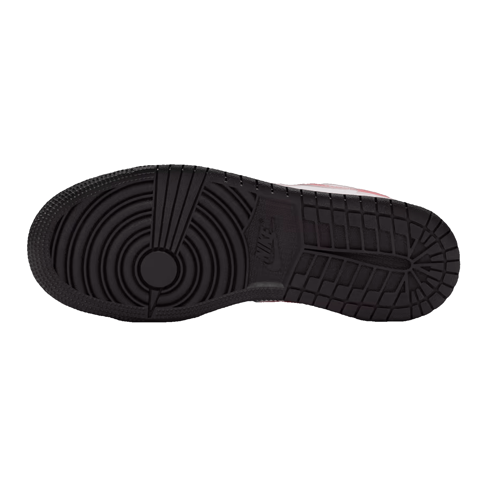 Nike Air Jordan 1 Low Black Pink Gaze (GS) Sohle 553560-025