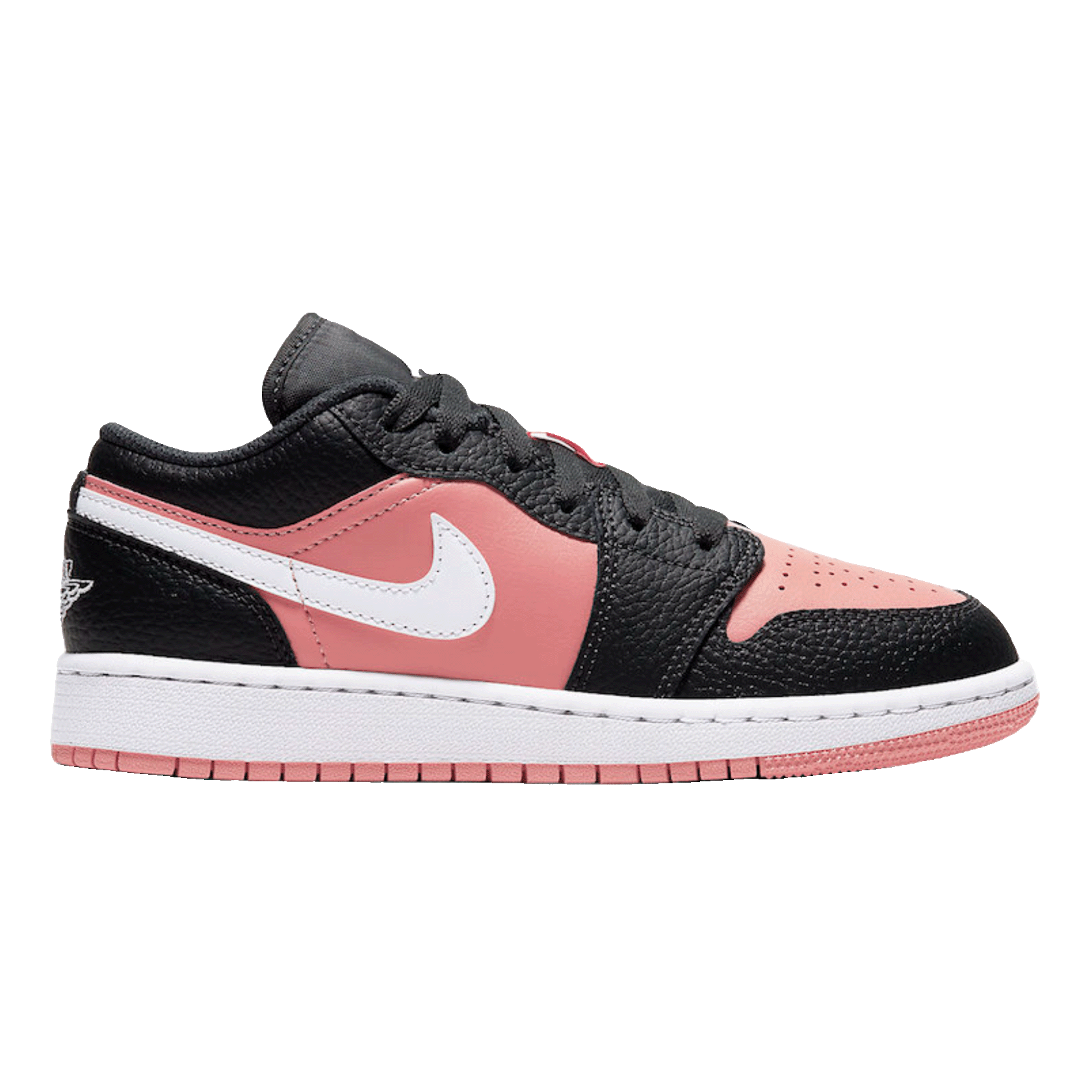 Nike Air Jordan 1 Low Black Pink Quartz (GS)