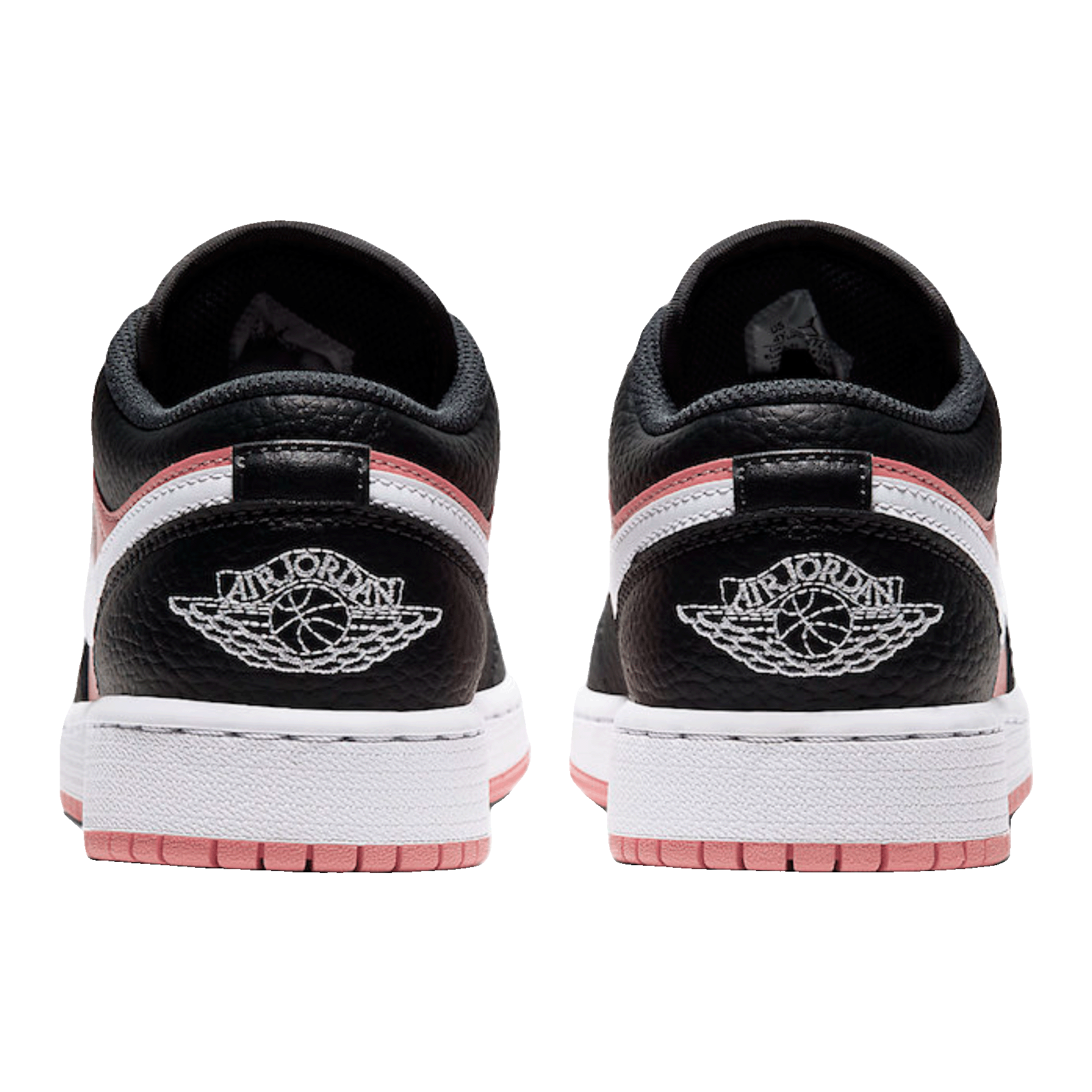 Nike Air Jordan 1 Low Black Pink Quartz (GS) Back