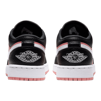 Nike Air Jordan 1 Low Black Pink Quartz (GS) Back