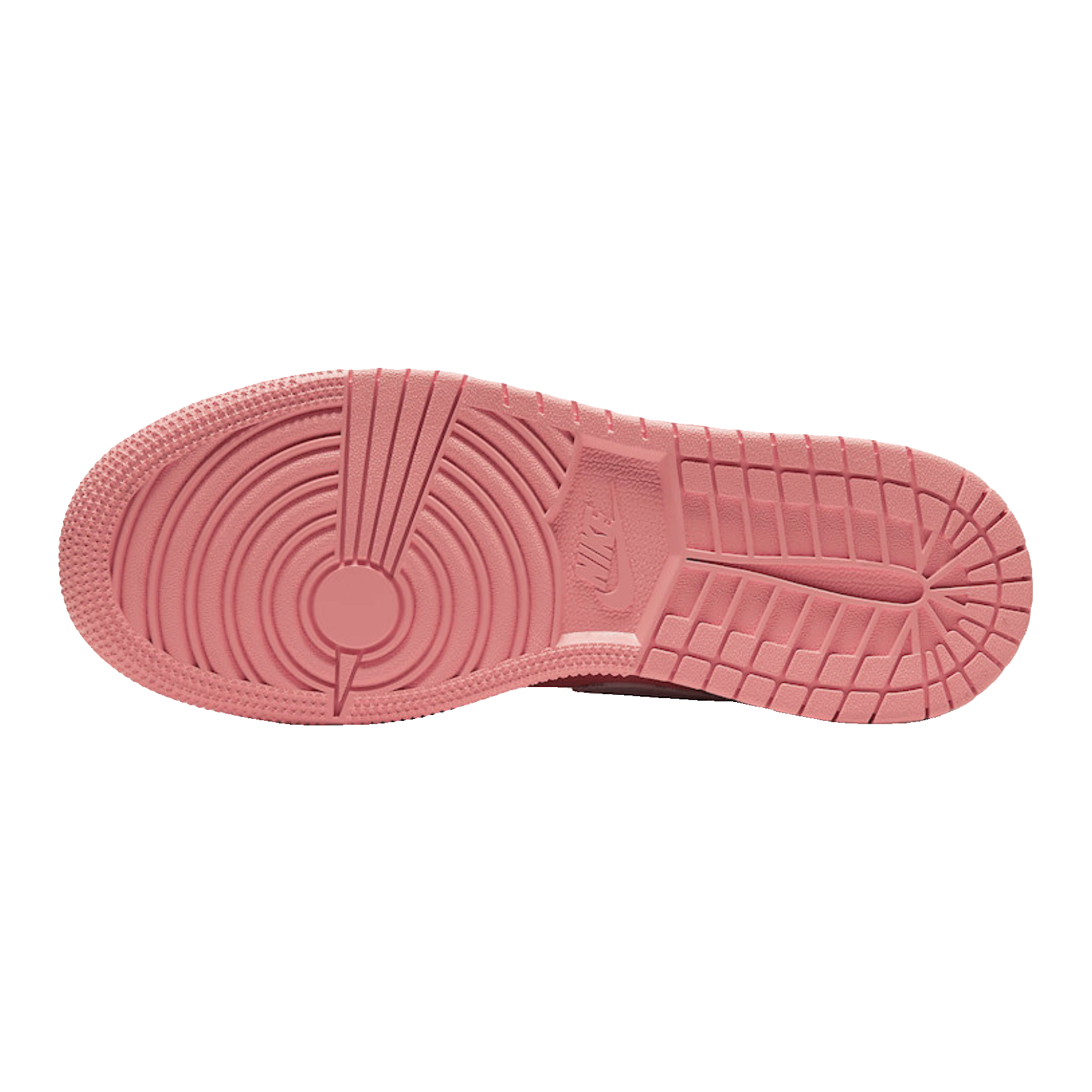 Nike Air Jordan 1 Low Black Pink Quartz (GS) Sohle