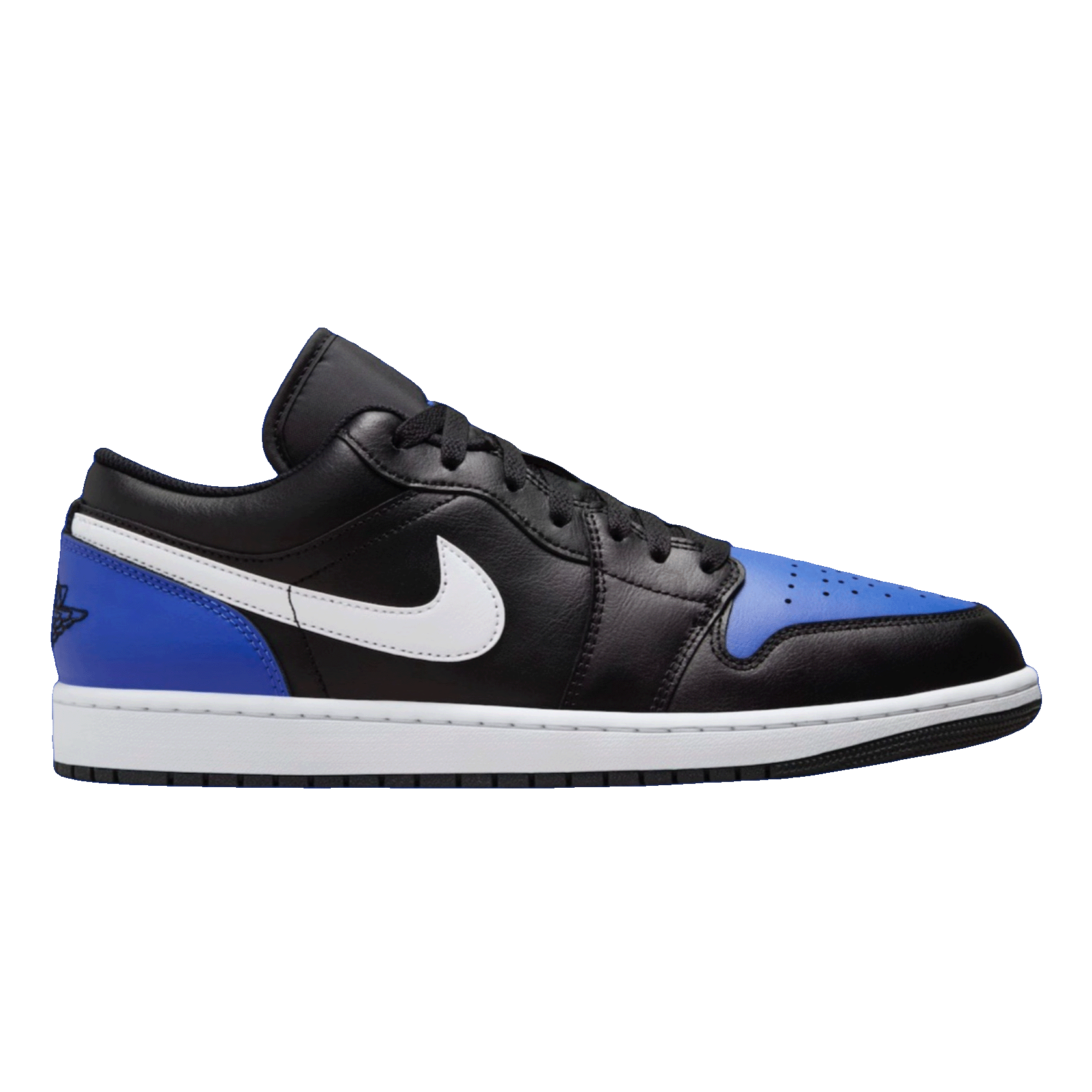 Nike Air Jordan 1 Low Black Royal Toe