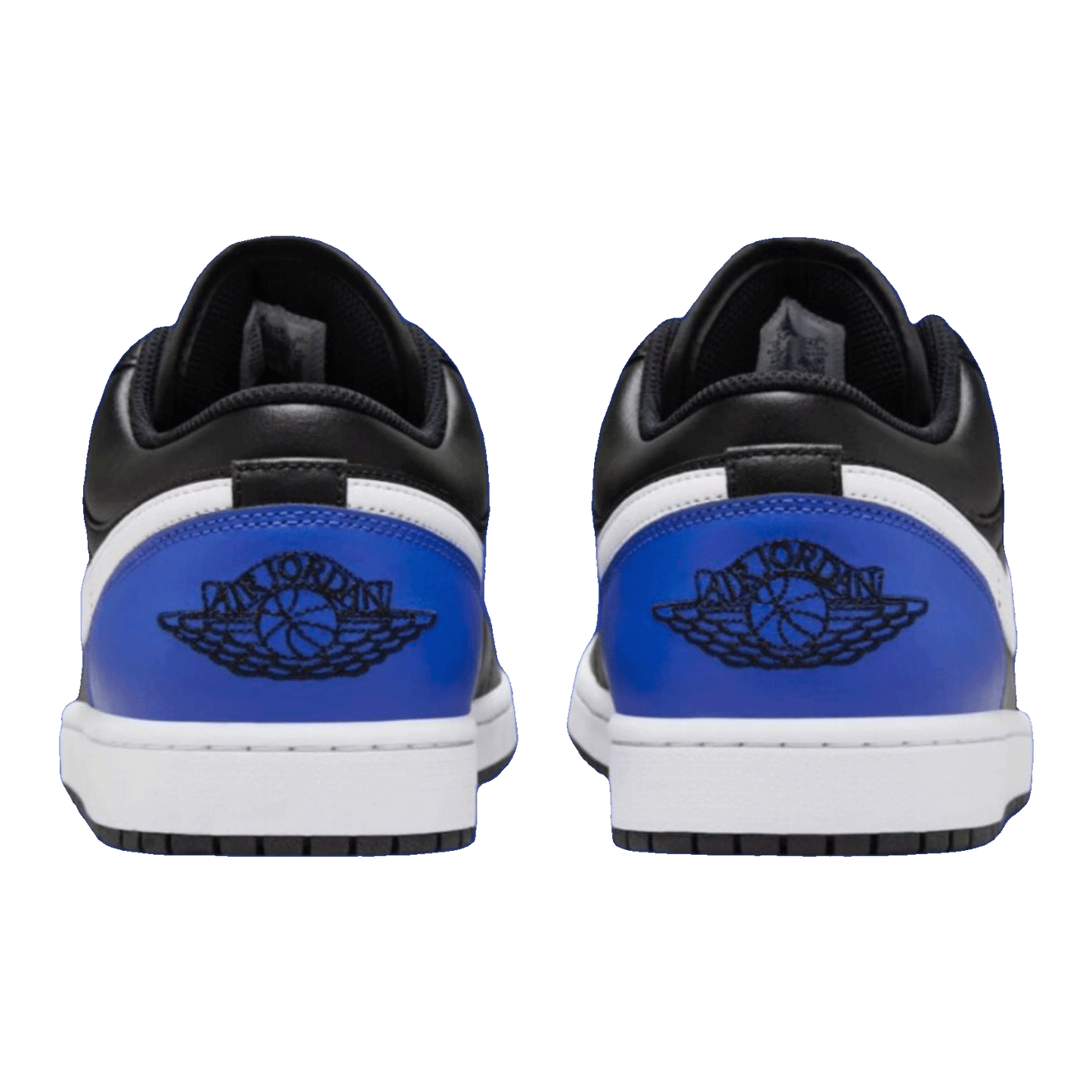 Nike Air Jordan 1 Low Black Royal Toe Back