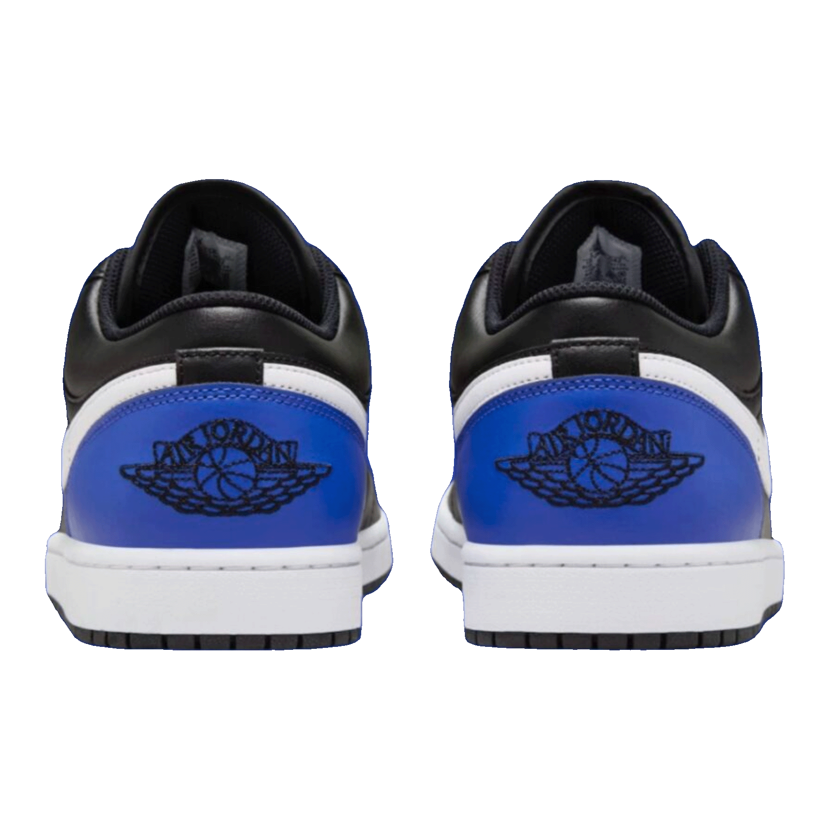 Nike Air Jordan 1 Low Black Royal Toe Back
