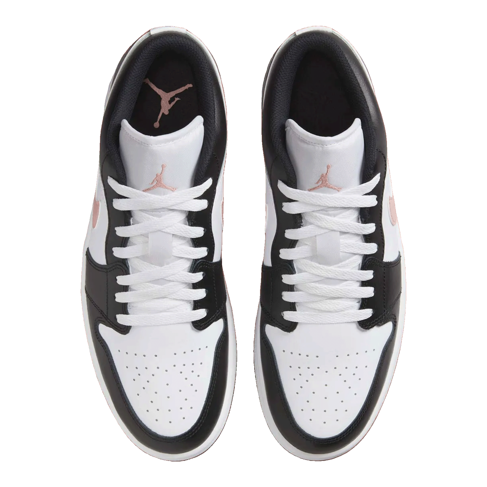 Nike Air Jordan 1 Low Black Rust Pink Oben