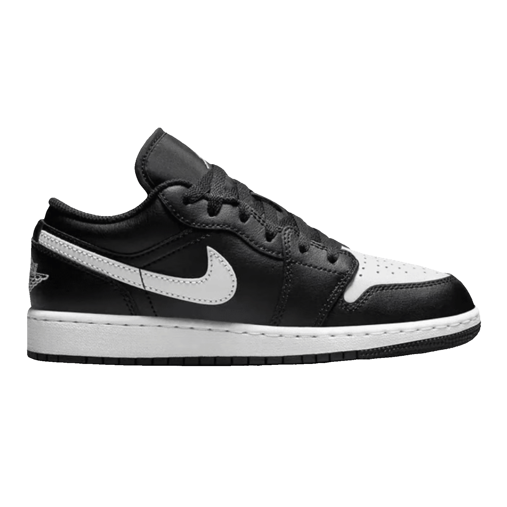Nike Air Jordan 1 Low Black Summit White (GS)
