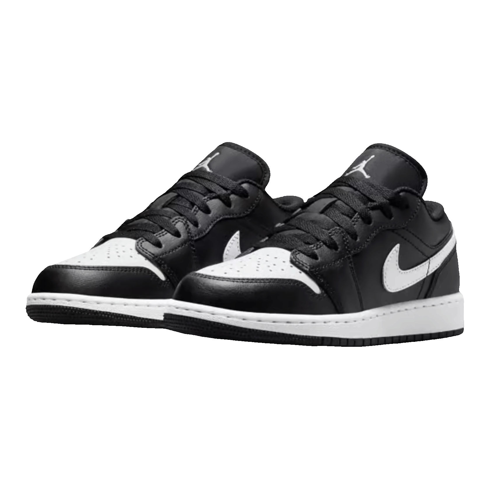 Nike Air Jordan 1 Low Black Summit White (GS) Side