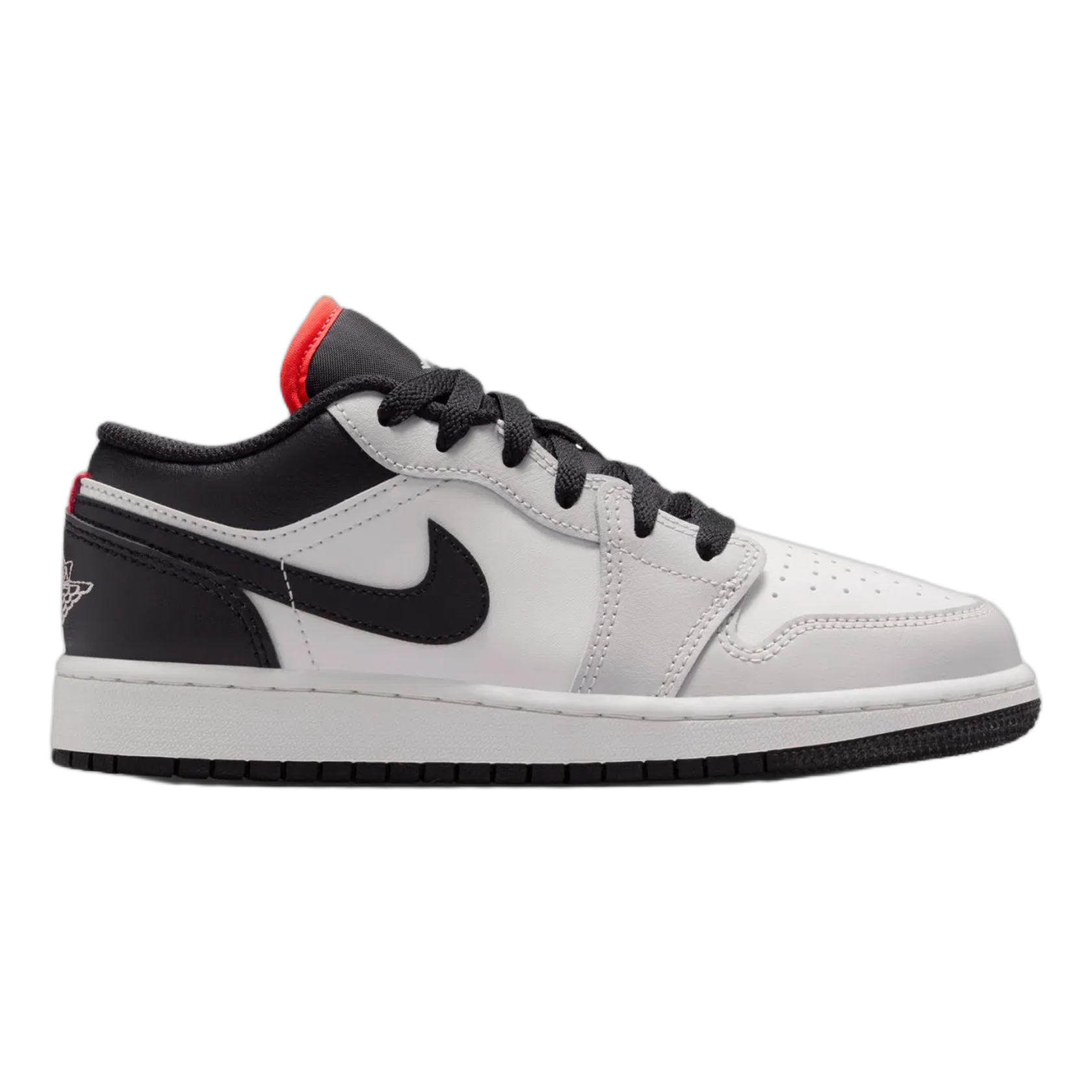 Nike Air Jordan 1 Low Black Summit White Infrared (GS) 553560-045