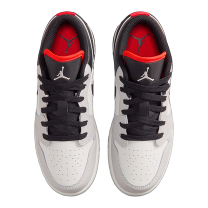 Nike Air Jordan 1 Low Black Summit White Infrared (GS) Oben 553560-045