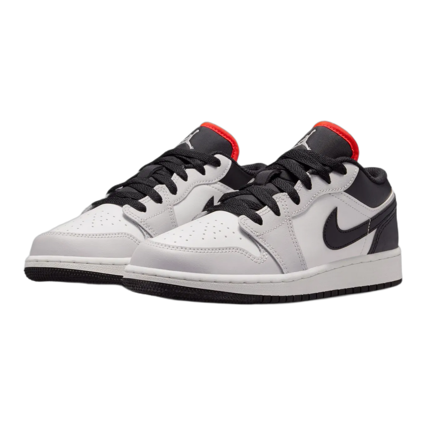 Nike Air Jordan 1 Low Black Summit White Infrared (GS) Side 553560-045