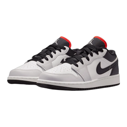 Nike Air Jordan 1 Low Black Summit White Infrared (GS) Side 553560-045
