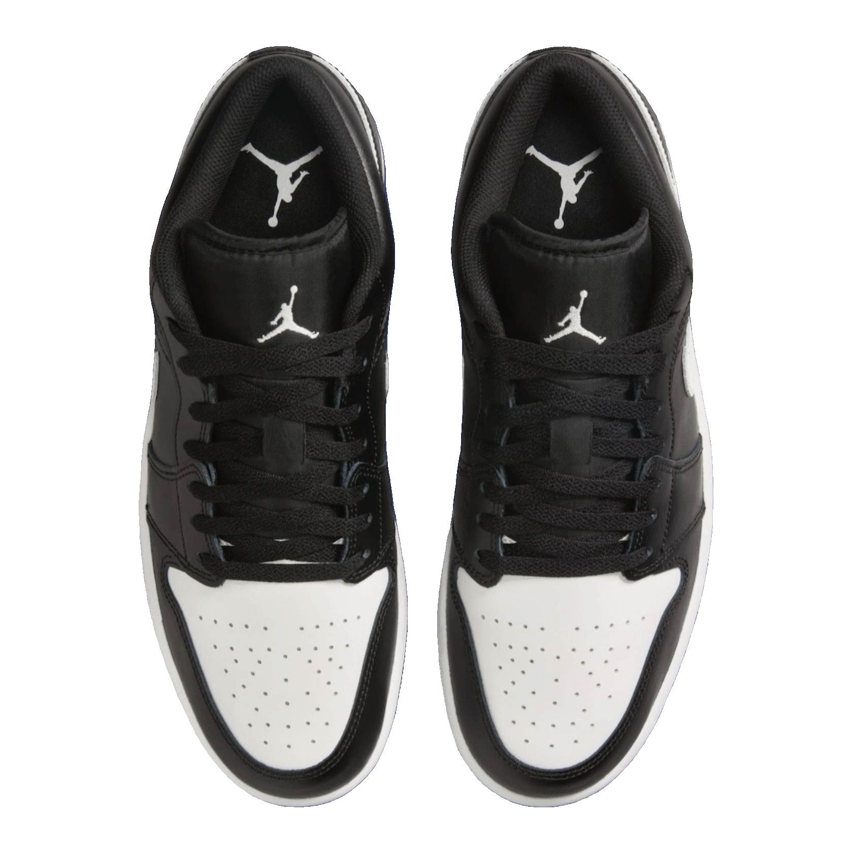 Nike Air Jordan 1 Low Black Summit White Oben