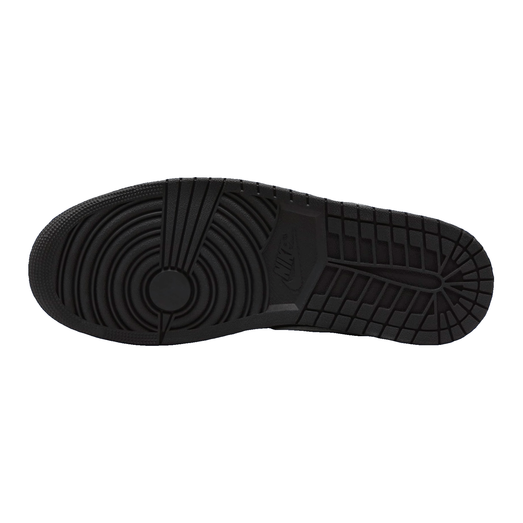 Nike Air Jordan 1 Low Black Summit White Sohle
