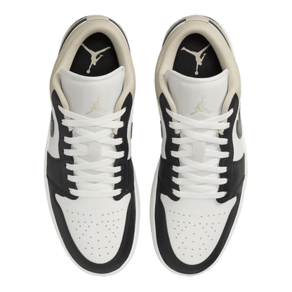 Nike Air Jordan 1 Low Black Toe Rattan Oben