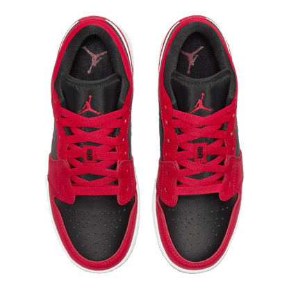 Nike Air Jordan 1 Low Black Very Berry (GS) Oben