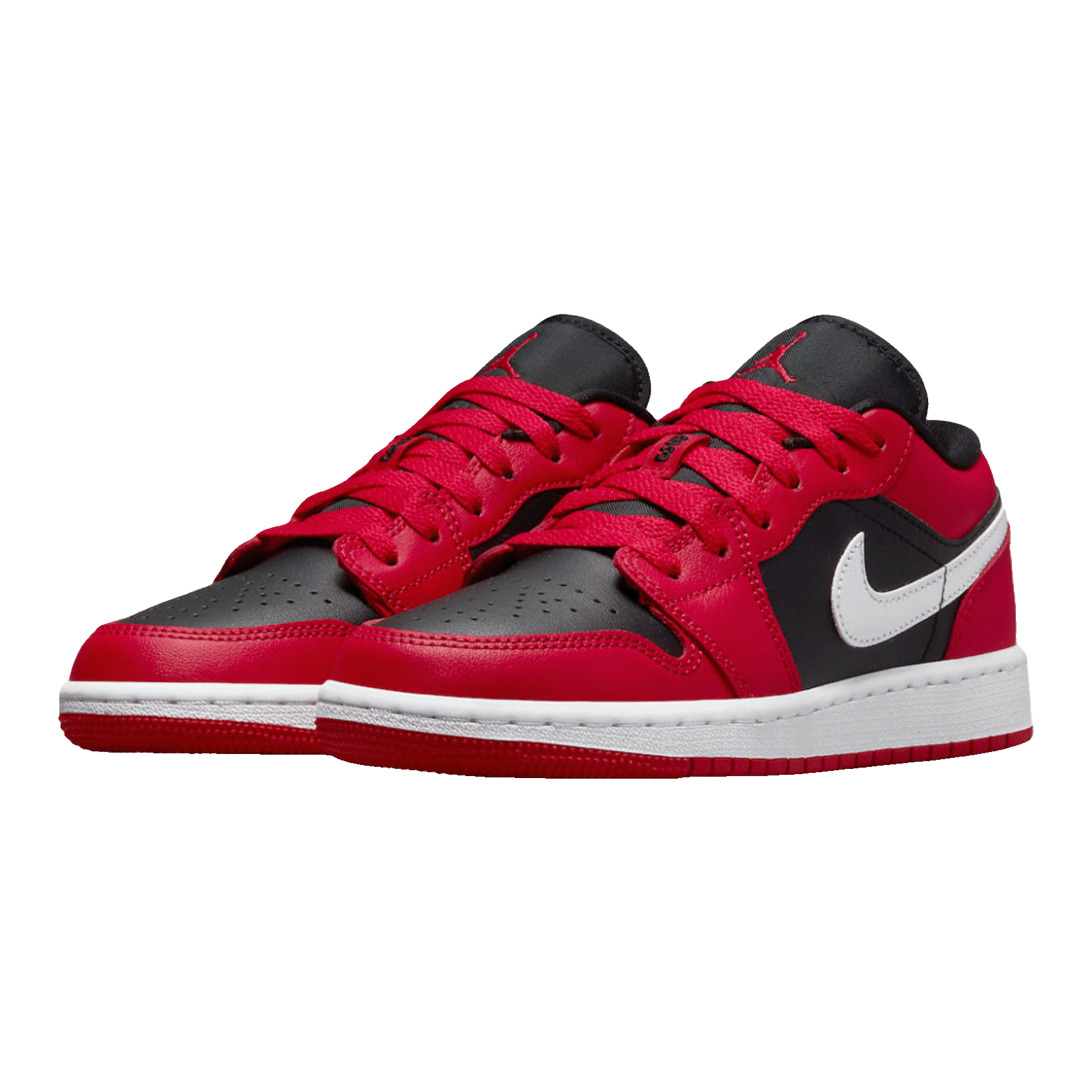 Nike Air Jordan 1 Low Black Very Berry (GS) Side