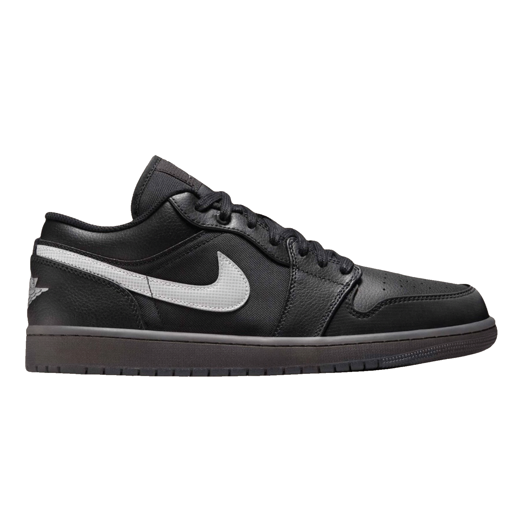 Nike Air Jordan 1 Low Black White Dark Smoke Grey
