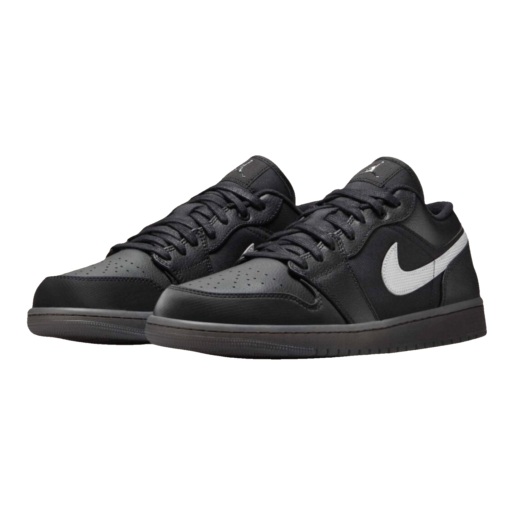 Nike Air Jordan 1 Low Black White Dark Smoke Grey Side