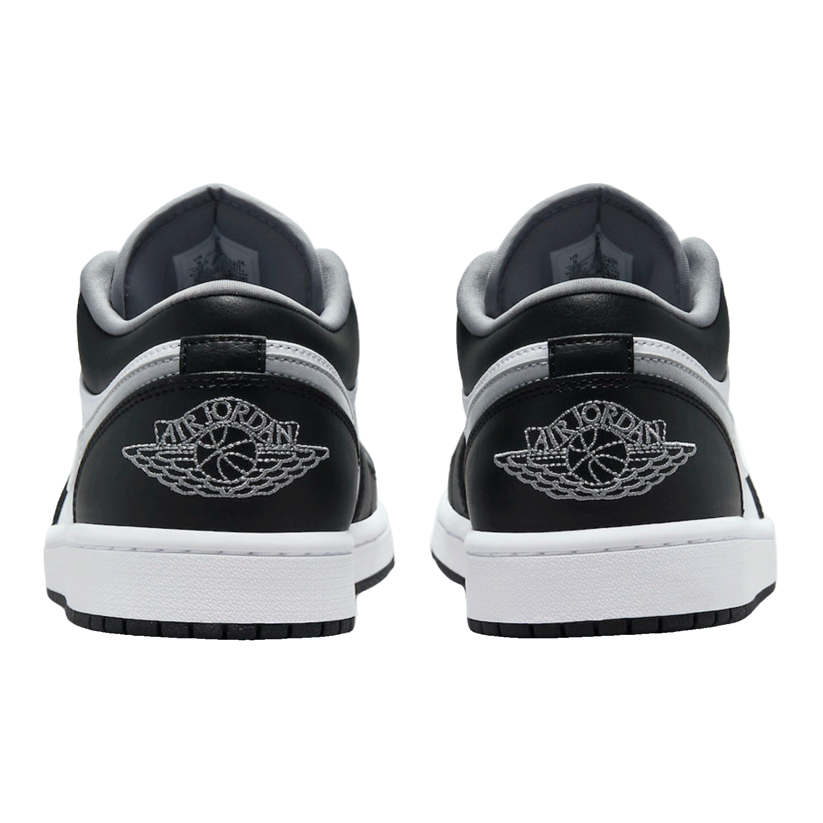 Nike Air Jordan 1 Low Black White Grey Back