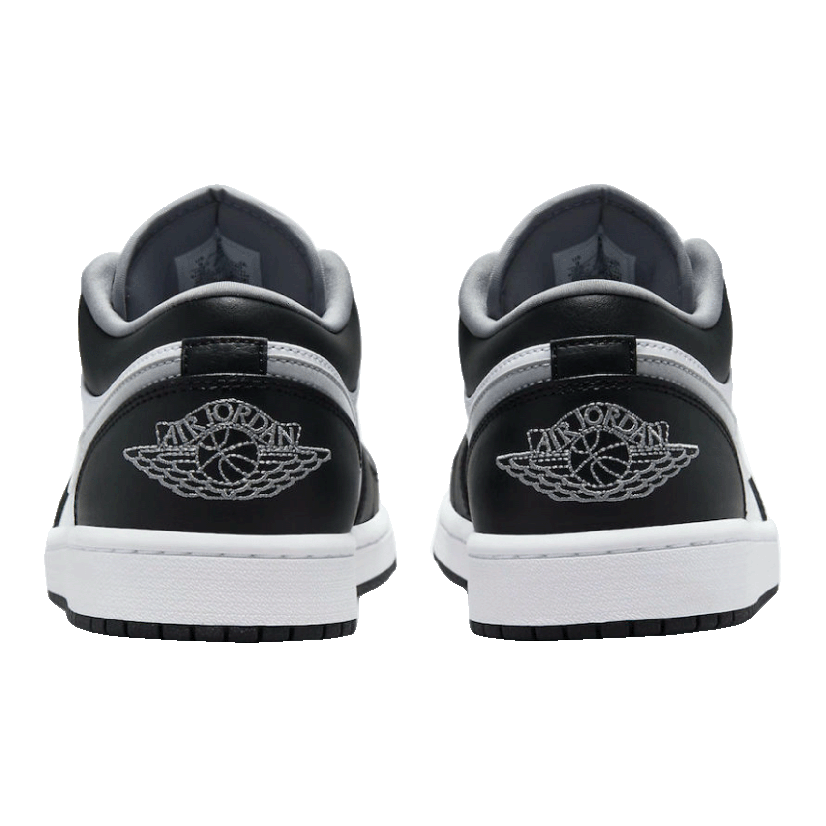Nike Air Jordan 1 Low Black White Grey (GS) Back