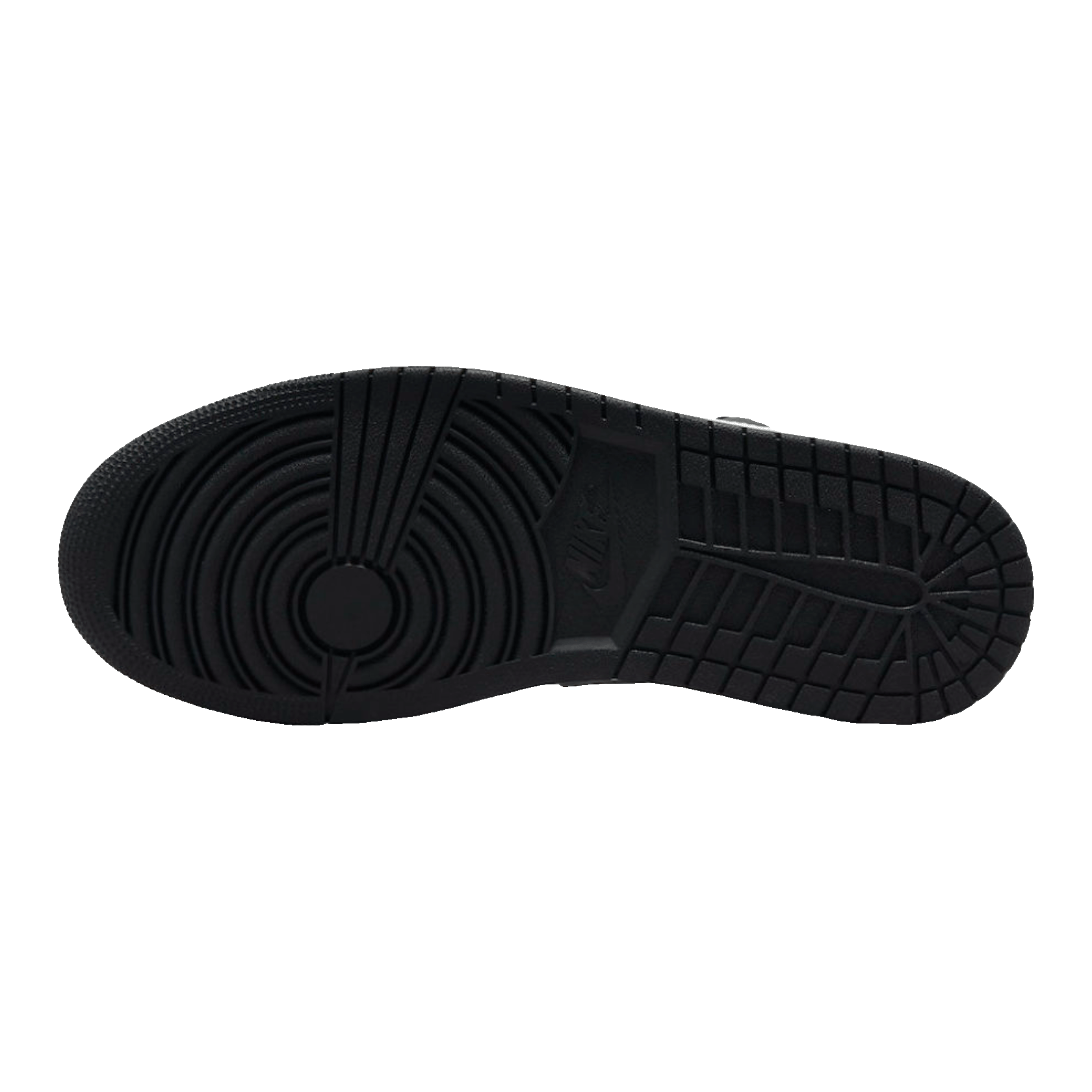 Nike Air Jordan 1 Low Black White Grey (GS) Sohle