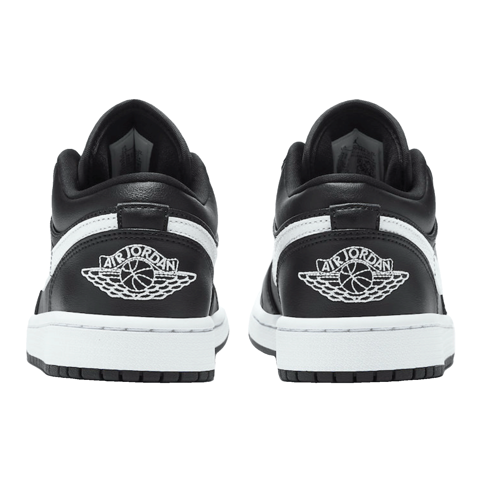 Nike Air Jordan 1 Low Black White (W) Back