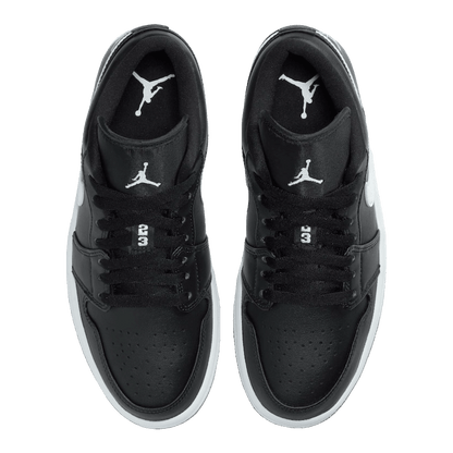 Nike Air Jordan 1 Low Black White (W) Oben