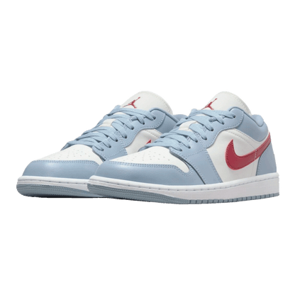 Nike Air Jordan 1 Low Blue Whisper Dune Red (W) Side