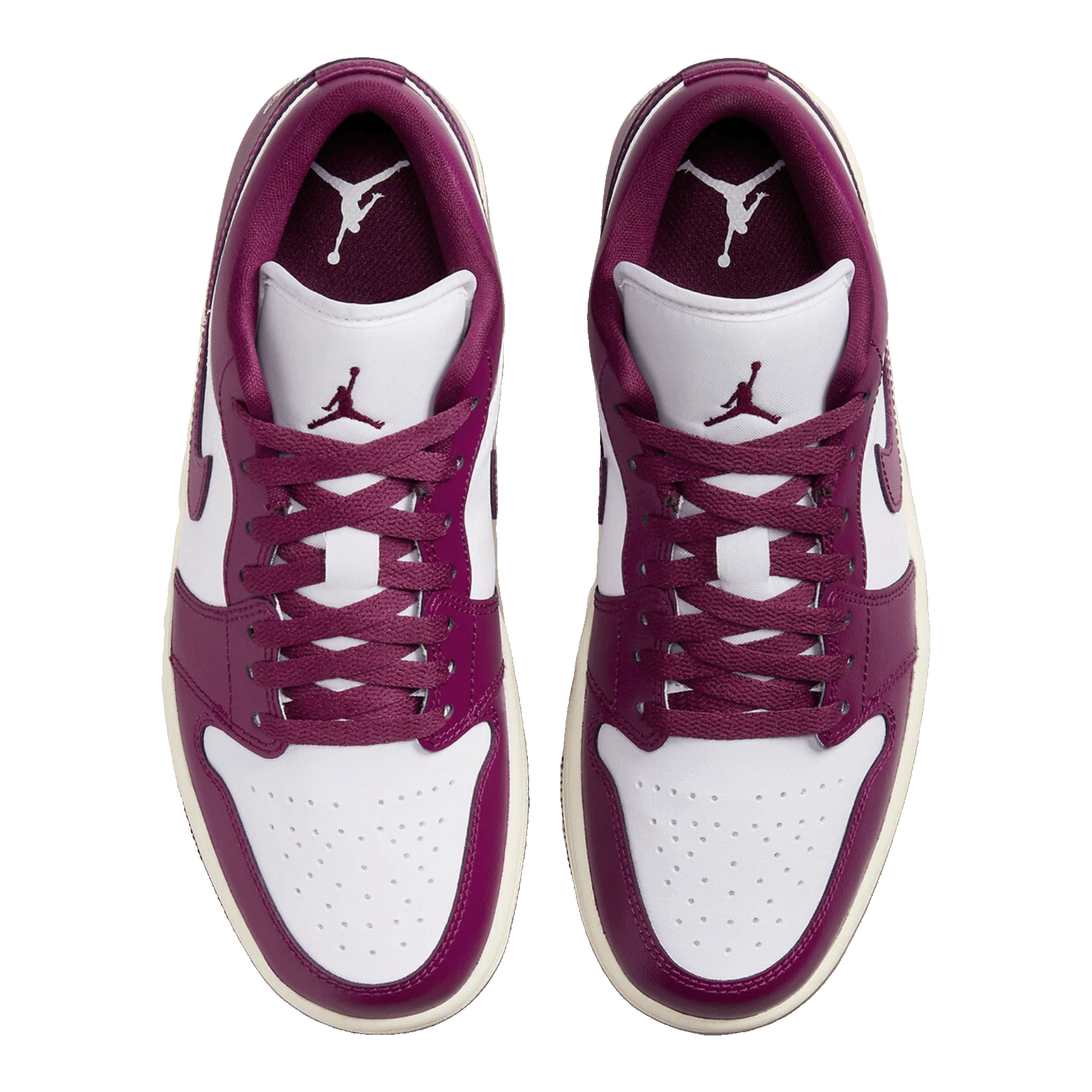 Nike Air Jordan 1 Low Bordeaux (W) Oben