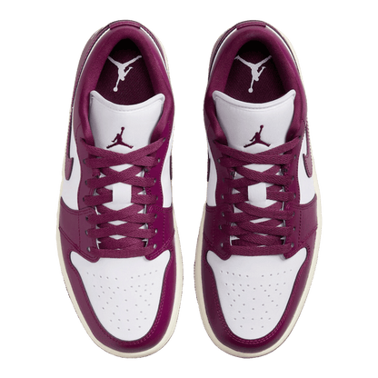 Nike Air Jordan 1 Low Bordeaux (W) Oben
