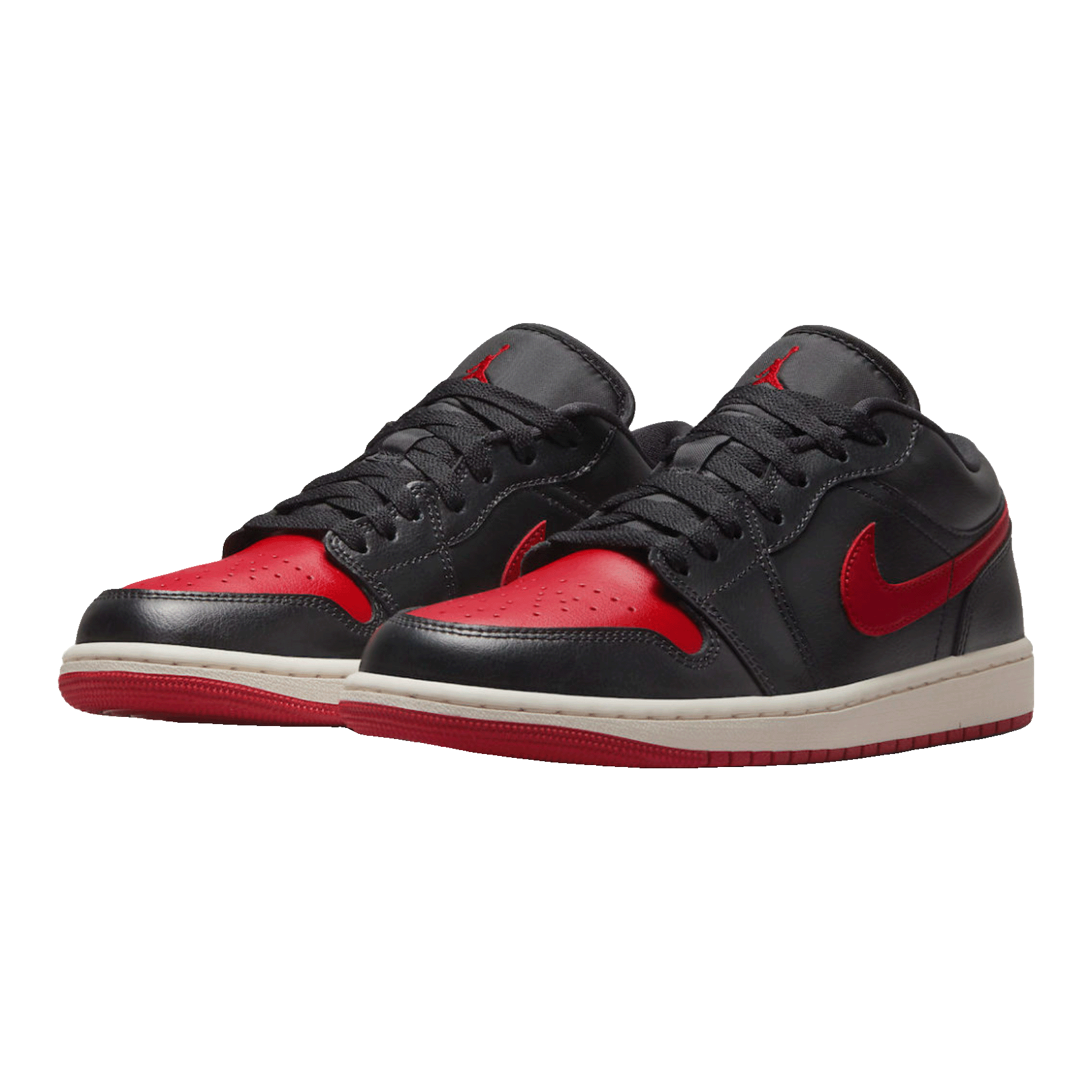 Nike Air Jordan 1 Low Bred Sail (W) Side