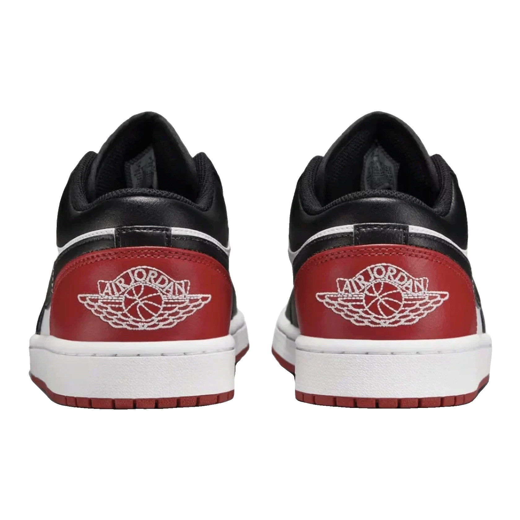 Nike Air Jordan 1 Low Bred Toe 2.0 (GS) Back