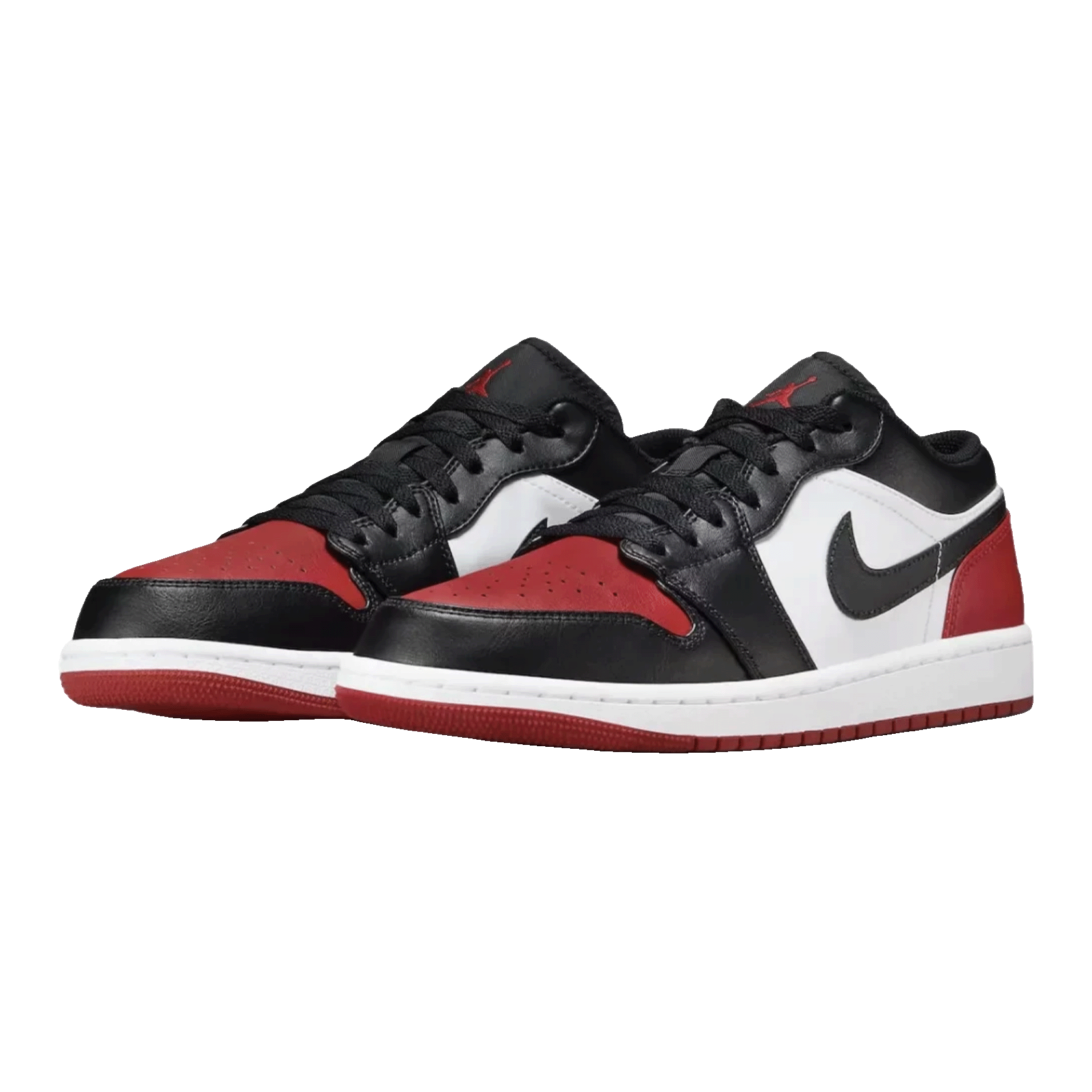 Nike Air Jordan 1 Low Bred Toe 2.0 (GS) Side