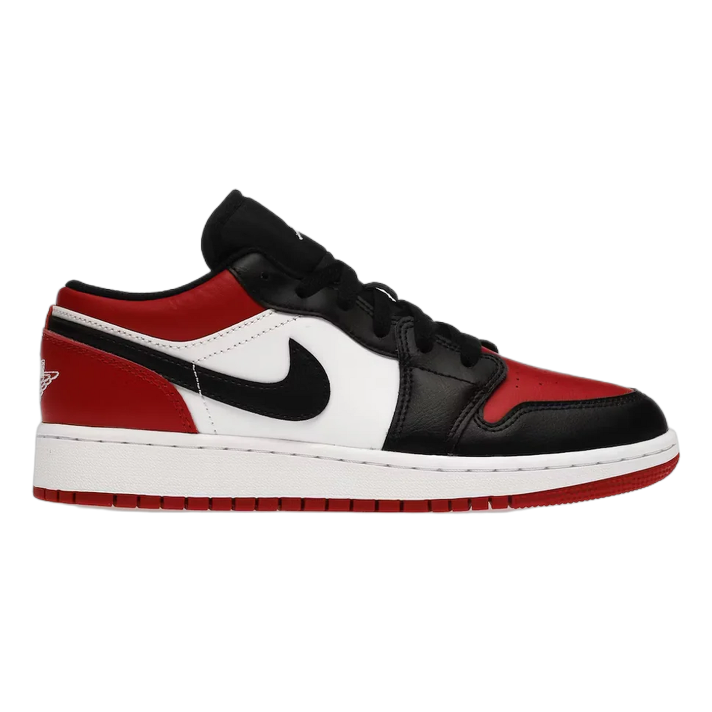 Nike Air Jordan 1 Low Bred Toe (GS) 553560-612