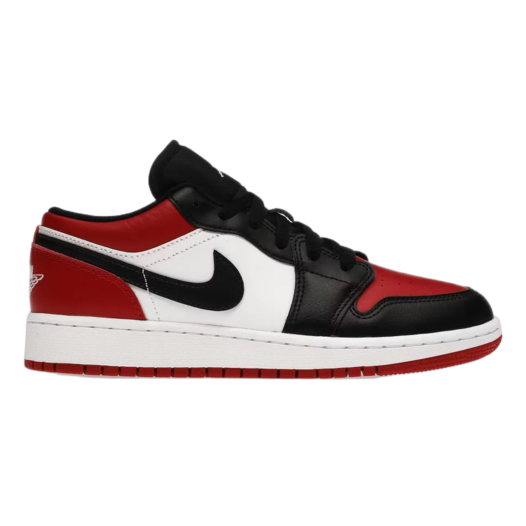 Nike Air Jordan 1 Low Bred Toe (GS) 553560-612