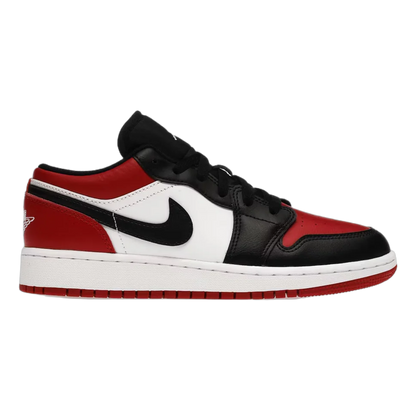Nike Air Jordan 1 Low Bred Toe (GS) 553560-612