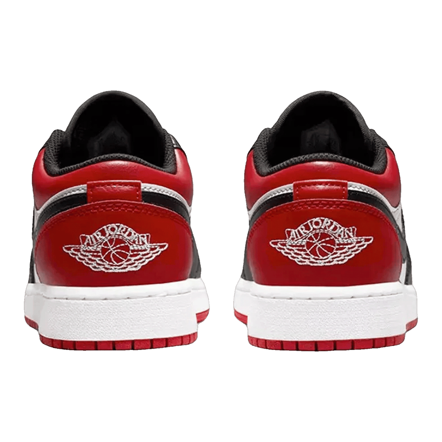 Nike Air Jordan 1 Low Bred Toe (GS) Back 553560-612