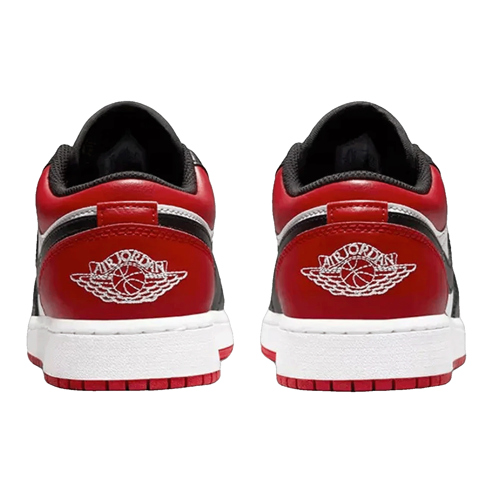 Nike Air Jordan 1 Low Bred Toe (GS) Back 553560-612