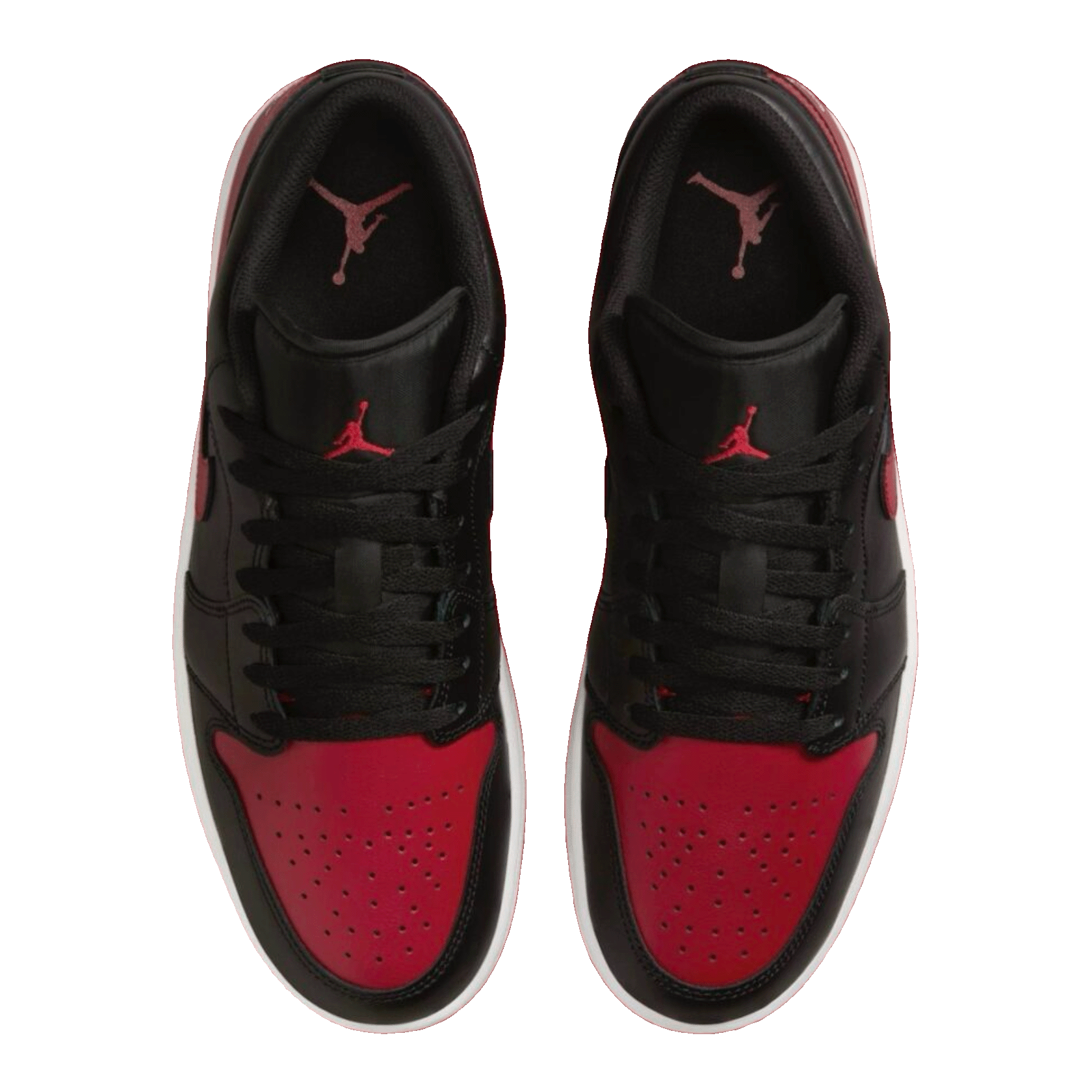 Nike Air Jordan 1 Low Bred Twist (GS) Oben