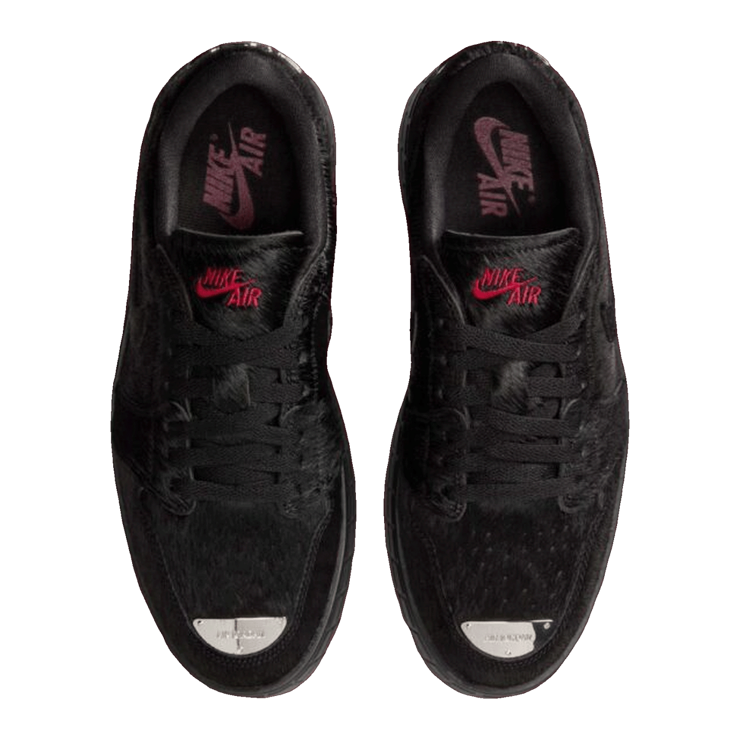 Nike Air Jordan 1 Low Brooklyn Black Gym Red (W) Oben IB7210-006