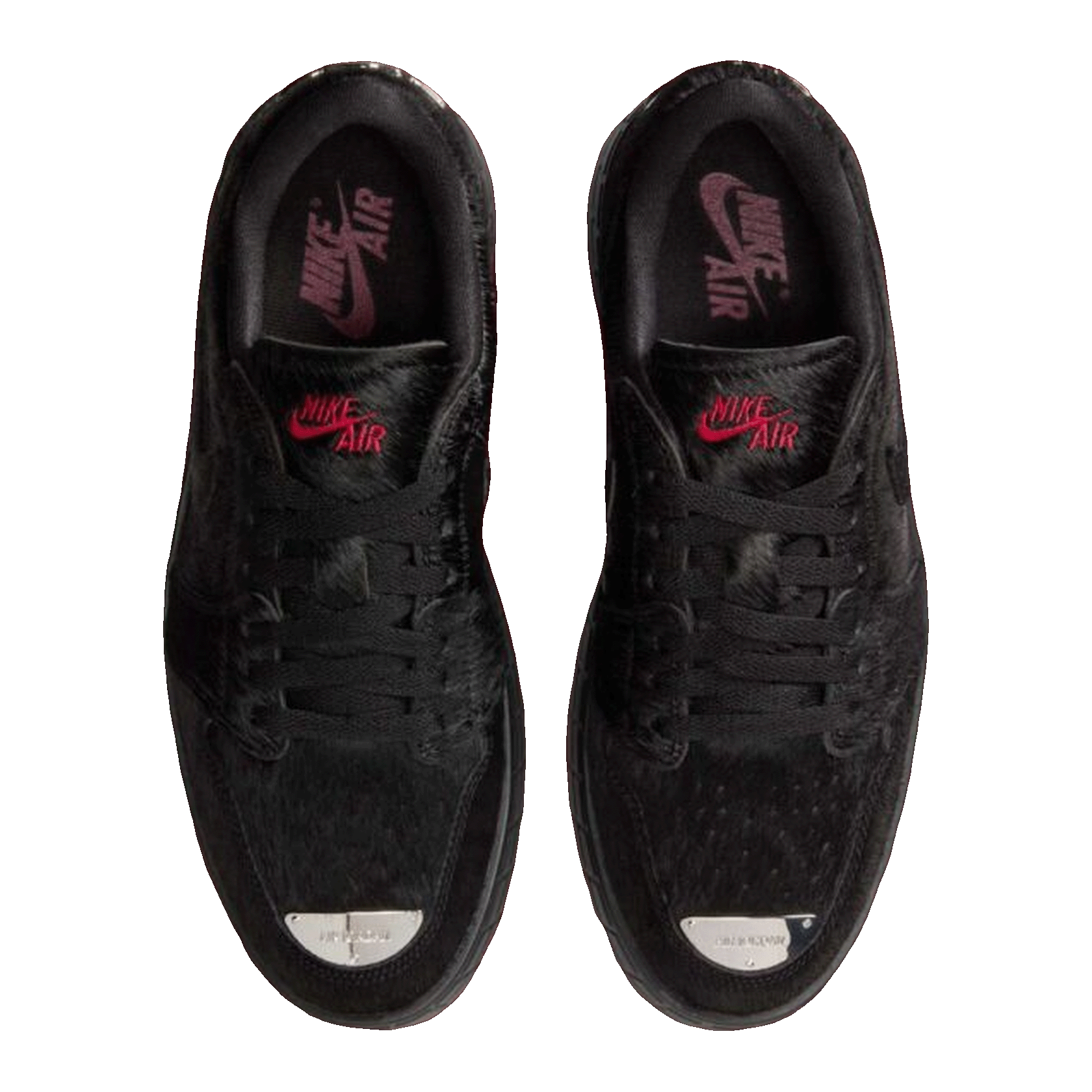 Nike Air Jordan 1 Low Brooklyn Black Gym Red (W) Oben IB7210-006