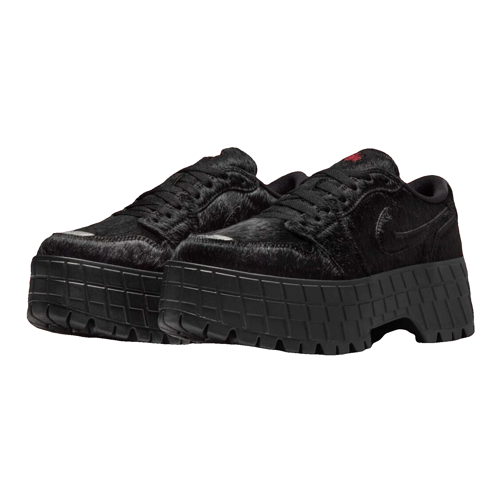 Nike Air Jordan 1 Low Brooklyn Black Gym Red (W) Side IB7210-006