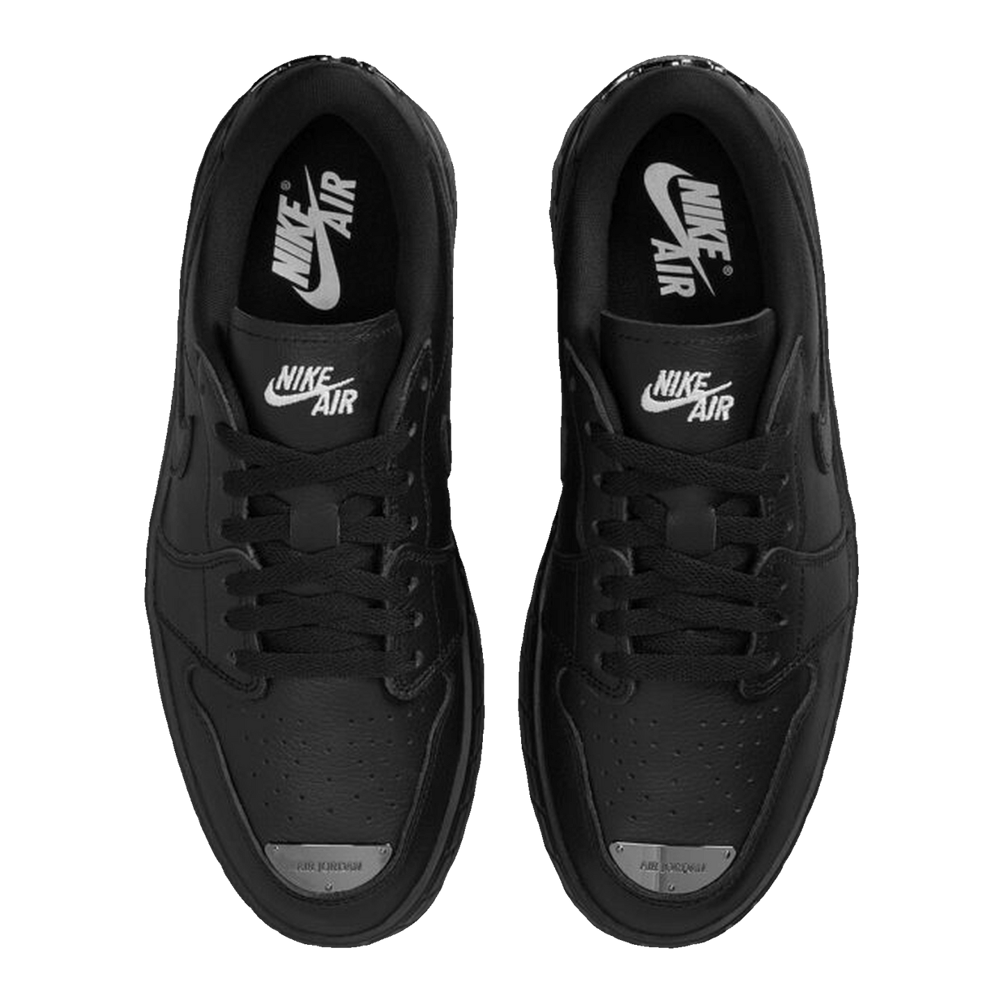 Nike Air Jordan 1 Low Brooklyn Black (W) Oben HF3184-001