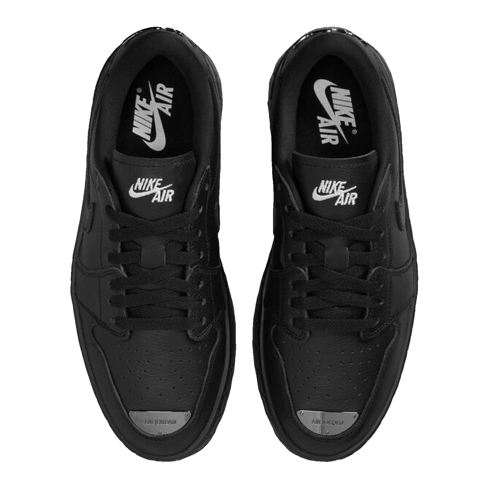 Nike Air Jordan 1 Low Brooklyn Black (W) Oben HF3184-001