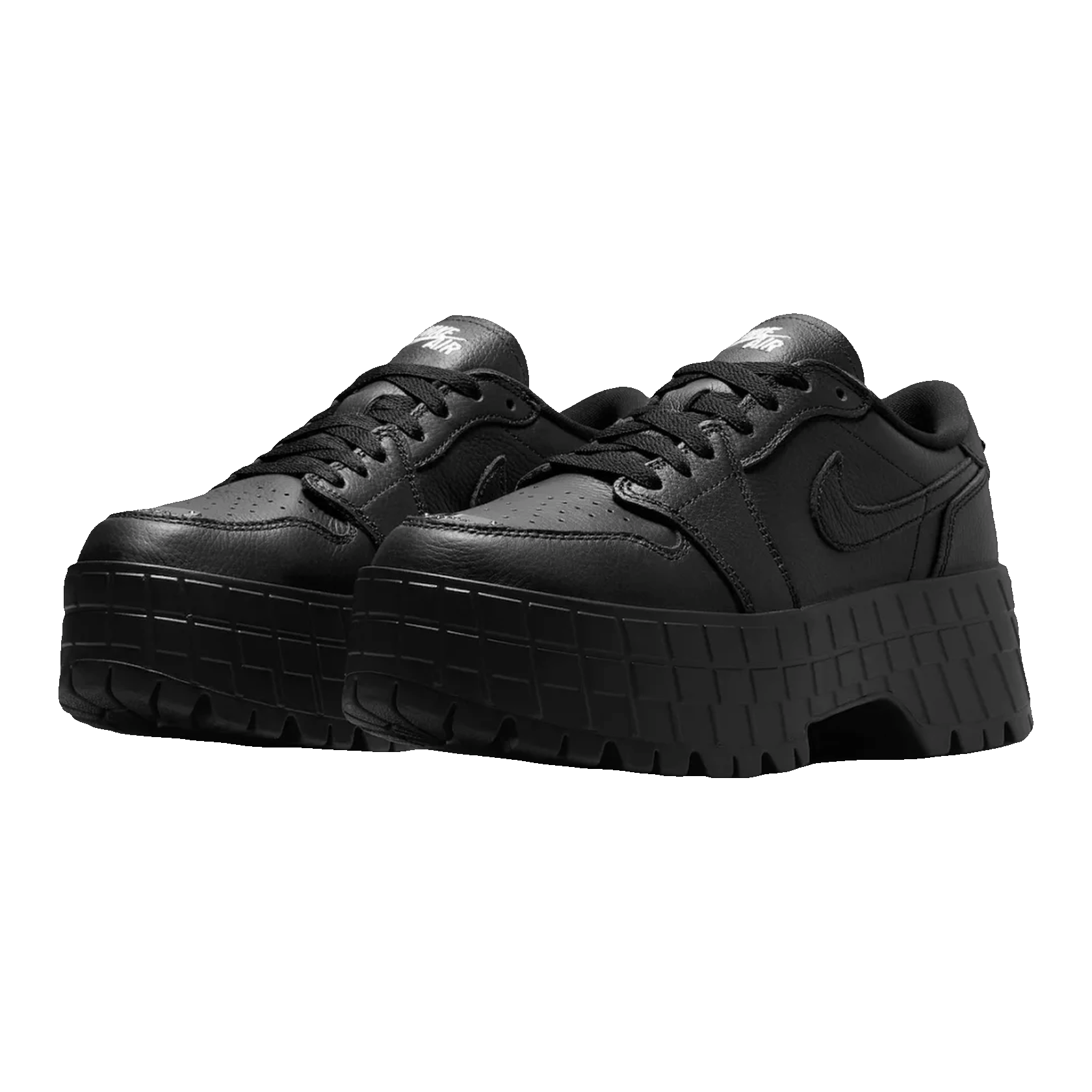 Nike Air Jordan 1 Low Brooklyn Black (W) Side HF3184-001