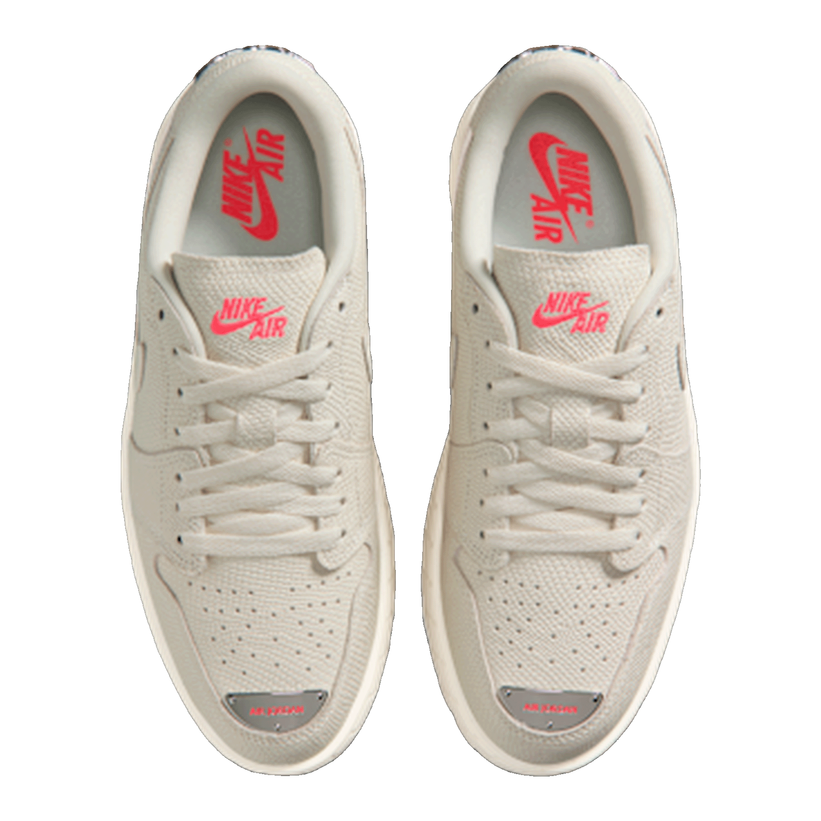 Nike Air Jordan 1 Low Brooklyn Pale Ivory (W) Oben IR0835-110