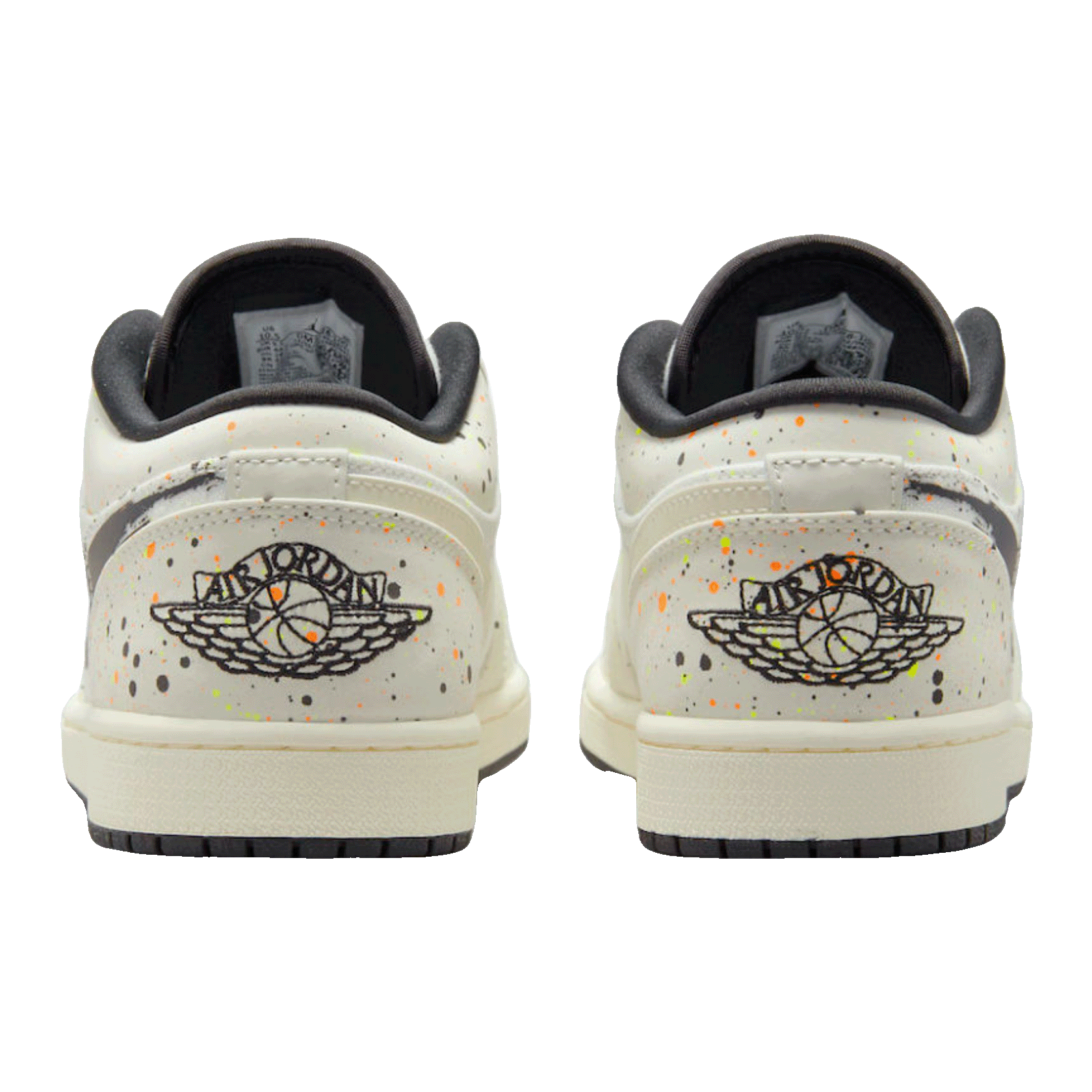 Nike Air Jordan 1 Low Brushstroke Back