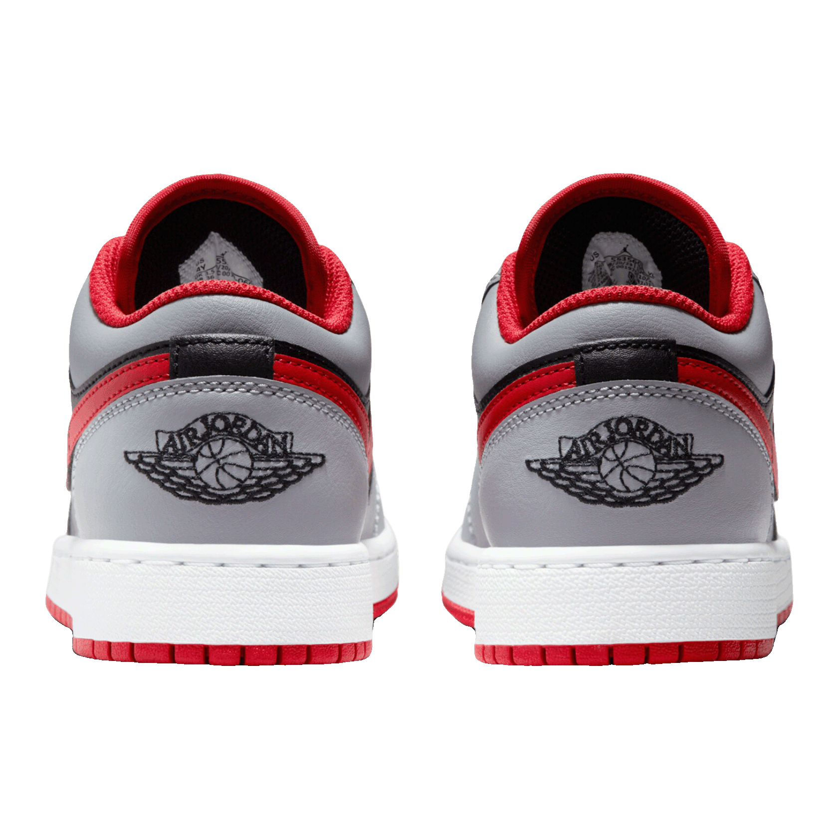 Nike Air Jordan 1 Low Cement Fire Red (GS) Back
