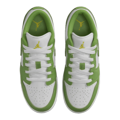 Nike Air Jordan 1 Low Chlorophyll (GS) Oben