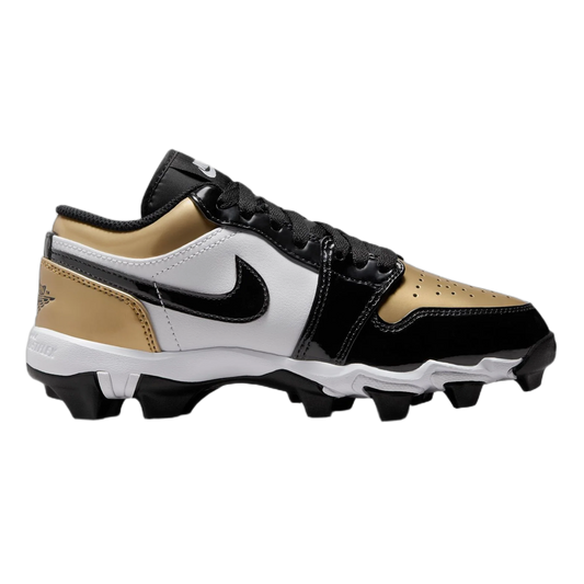 Nike Air Jordan 1 Low Cleat Patent Gold Toe (GS) HF6885-701